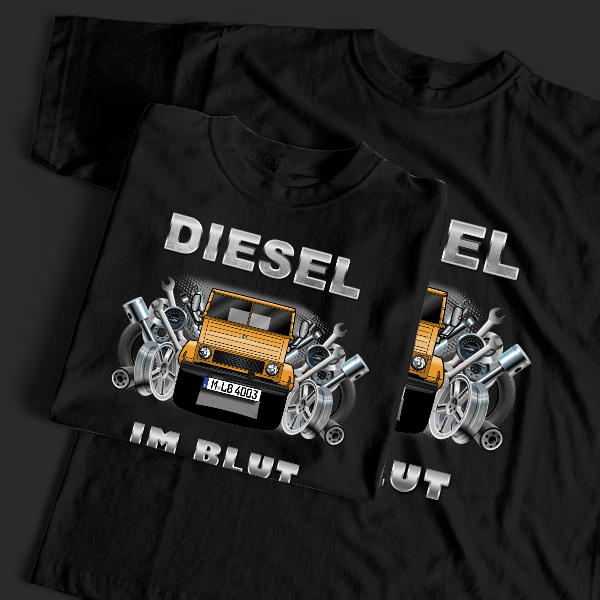 Unimog Baureihe 411 T-Shirt Tuning mit LKW !