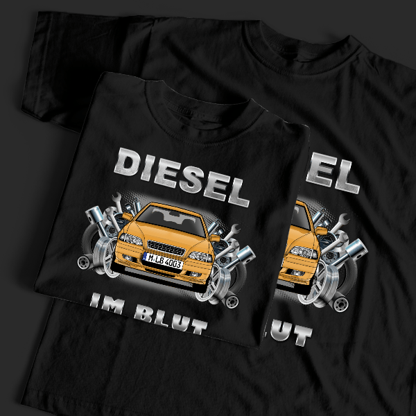 S40 T-Shirt Tuning mit Auto !