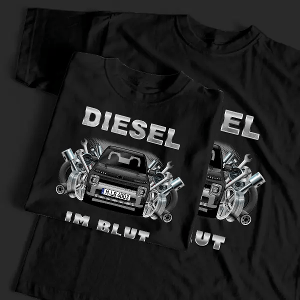 Inster Cross T-Shirt Tuning mit Auto !