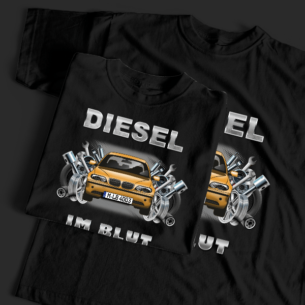 3er Reihe Touring T-Shirt Tuning mit Auto !