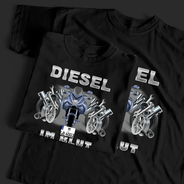 Turismo Veloce T-Shirt Tuning mit Motorrad !