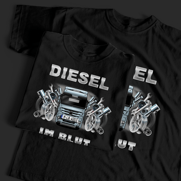 Actros T-Shirt Tuning mit LKW !