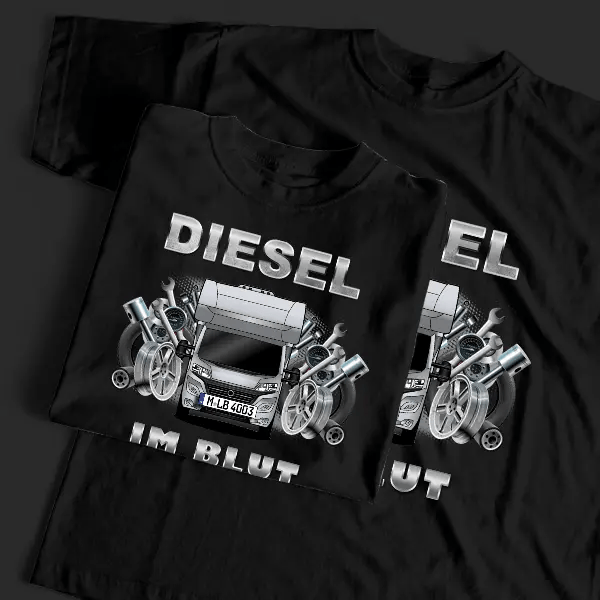 Grand Alpa A7820 T-Shirt Tuning mit Wohnwagen !