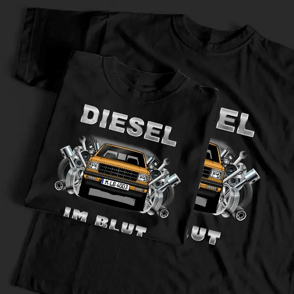 S-10 T-Shirt Tuning mit Auto !