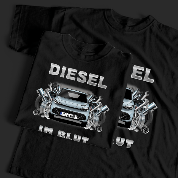 Born T-Shirt Tuning mit Auto !