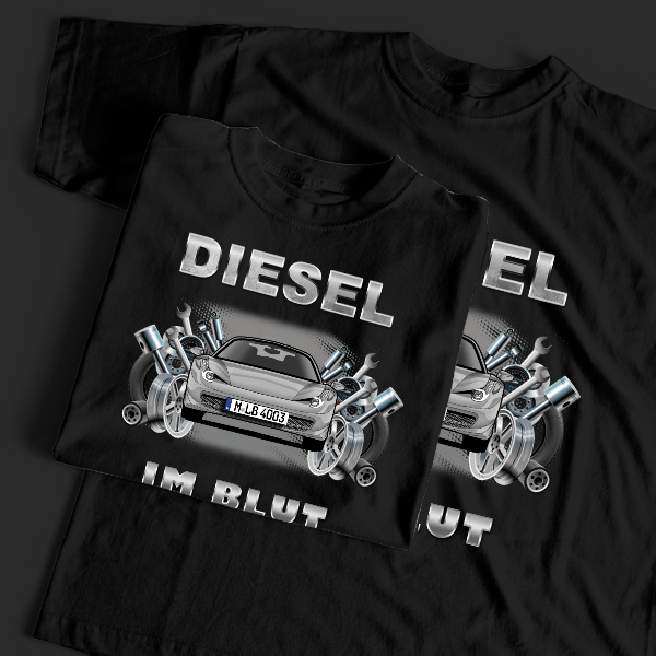 458 Spider T-Shirt Tuning mit Auto !