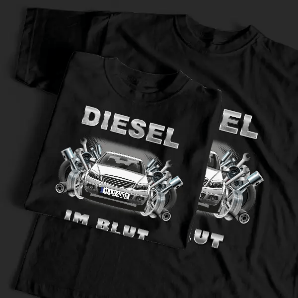 C-Klasse Estate T-Shirt Tuning mit Auto !