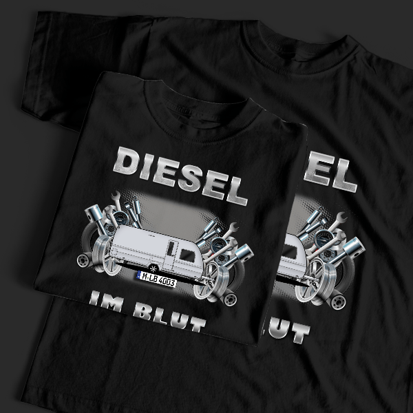 Averso T-Shirt Tuning mit Wohnwagen !