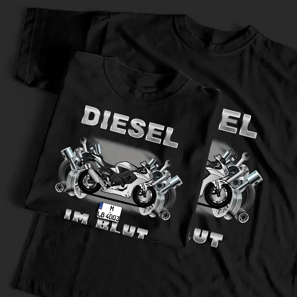 CBR1000 RR T-Shirt Tuning mit Motorrad !