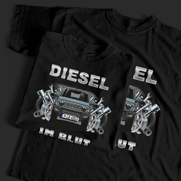 Jimny T-Shirt Tuning mit Auto !