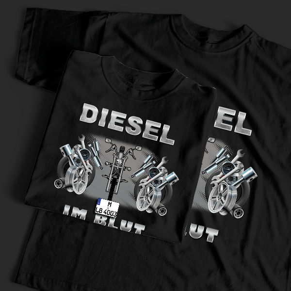 VS 800 Intruder T-Shirt Tuning mit Motorrad !