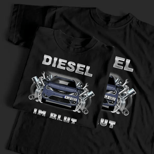 Voyager T-Shirt Tuning mit Auto !