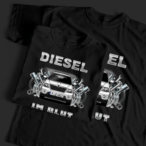Navigator T-Shirt Tuning mit Auto !