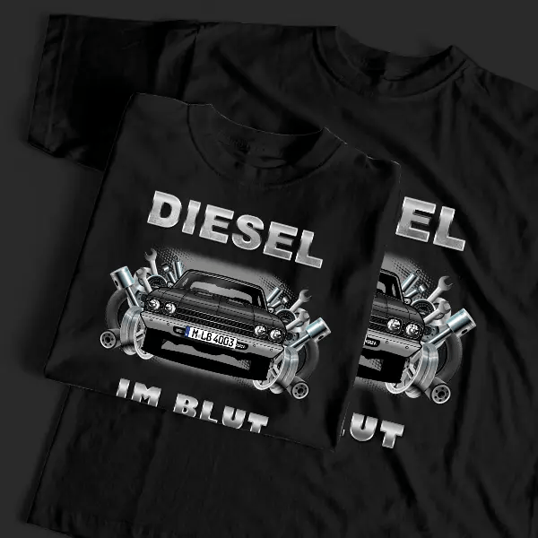 Chevelle T-Shirt Tuning mit Auto !