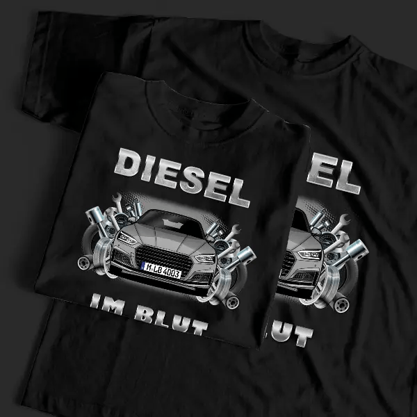 S5 Sportback T-Shirt Tuning mit Auto !
