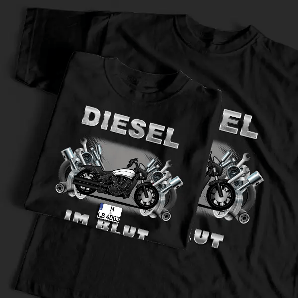 Scout Rogue T-Shirt Tuning mit Motorrad !