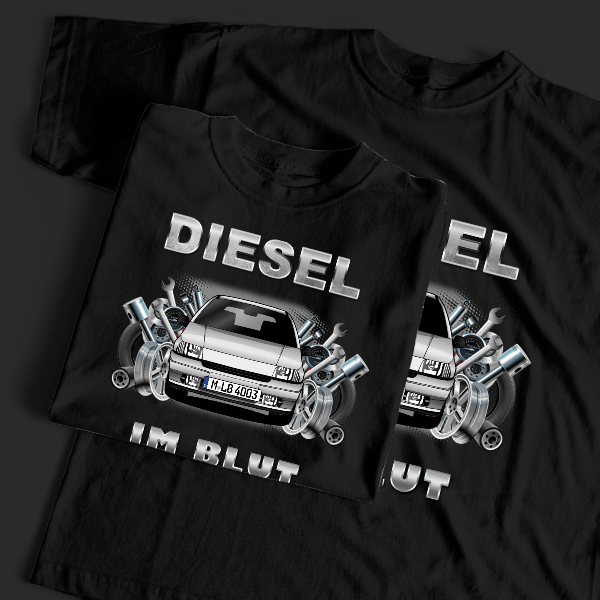 Clio T-Shirt Tuning mit Auto !