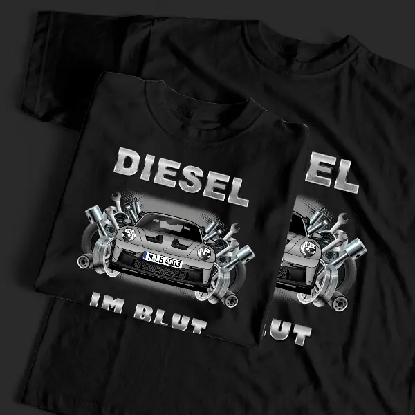 911 992 GT3 RS T-Shirt Tuning mit Auto !
