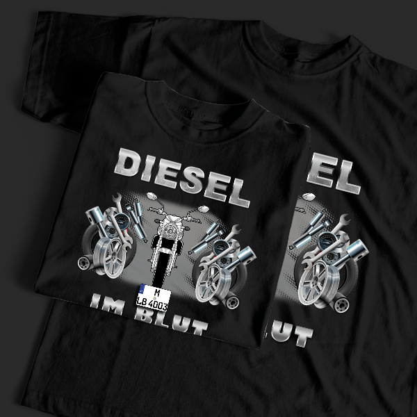 SV 650 T-Shirt Tuning mit Motorrad !