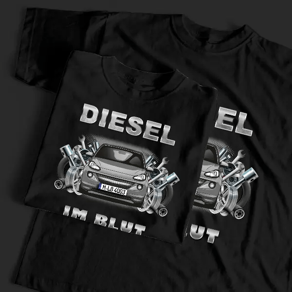 Adam T-Shirt Tuning mit Auto !