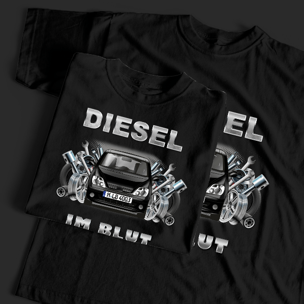 Scenic T-Shirt Tuning mit Auto !