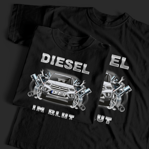 Kuga T-Shirt Tuning mit Auto !