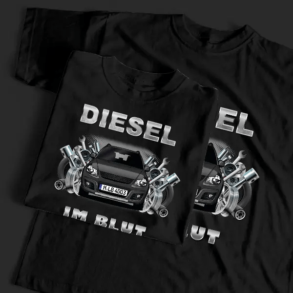 SX4 T-Shirt Tuning mit Auto !