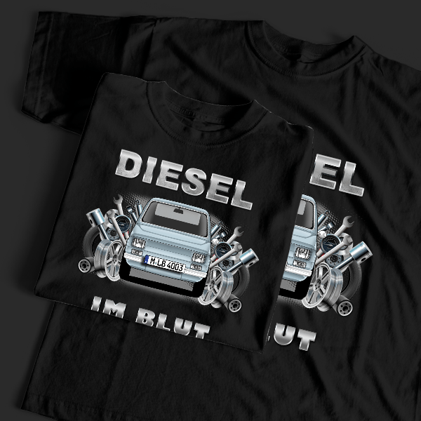 126 T-Shirt Tuning mit Auto !