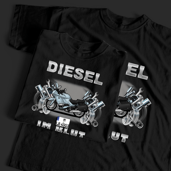 R 1150 RS T-Shirt Tuning mit Motorrad !
