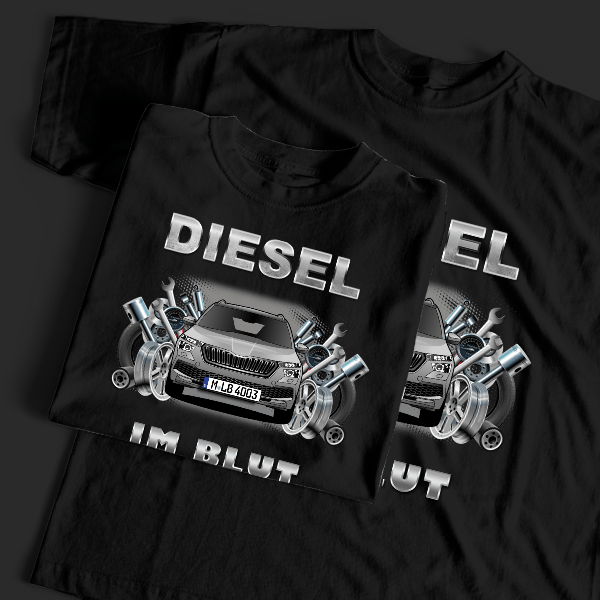 Kamiq Monte Carlo T-Shirt Tuning mit Auto !