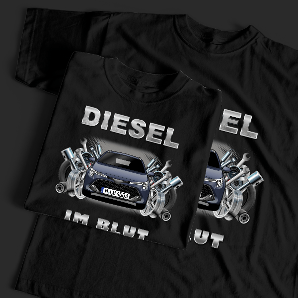 Corolla Touring Sports T-Shirt Tuning mit Auto !