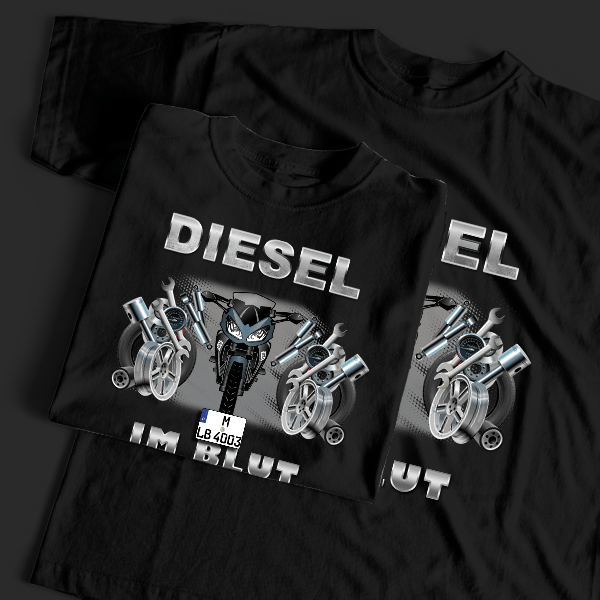 Ninja 650 T-Shirt Tuning mit Motorrad !