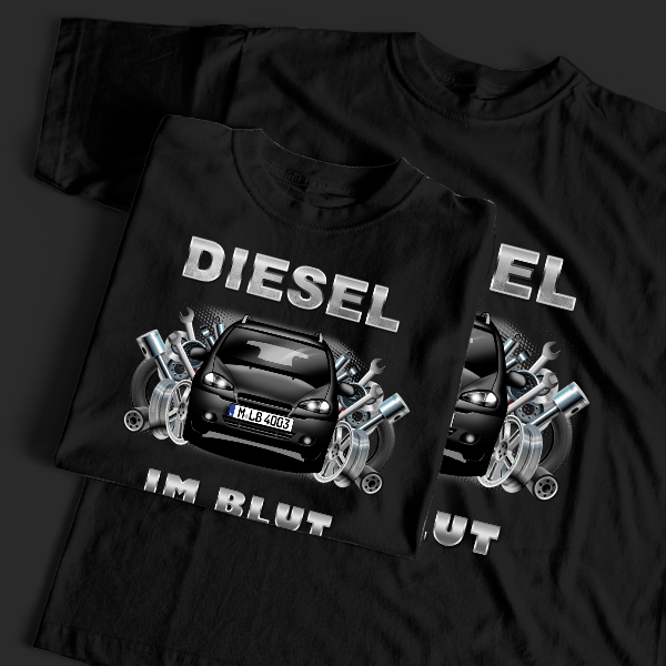 Rezzo T-Shirt Tuning mit Auto !