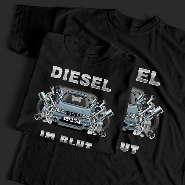 Joice T-Shirt Tuning mit Auto !