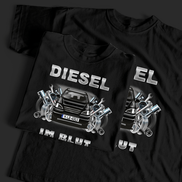 ML T-Shirt Tuning mit Auto !