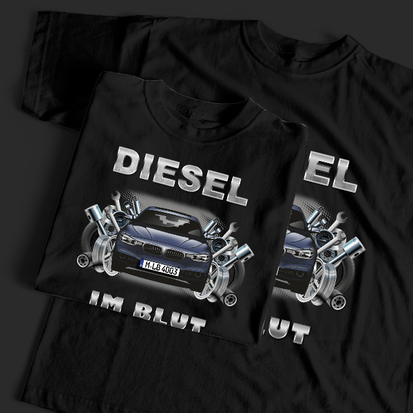3er Reihe Touring T-Shirt Tuning mit Auto !