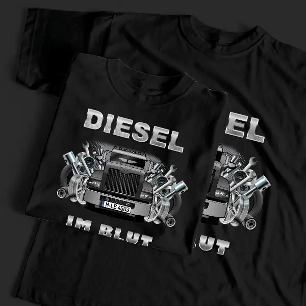 Titan T-Shirt Tuning mit LKW !
