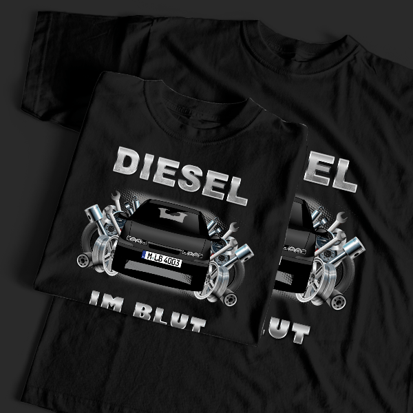 Calibra Coupe T-Shirt Tuning mit Auto !