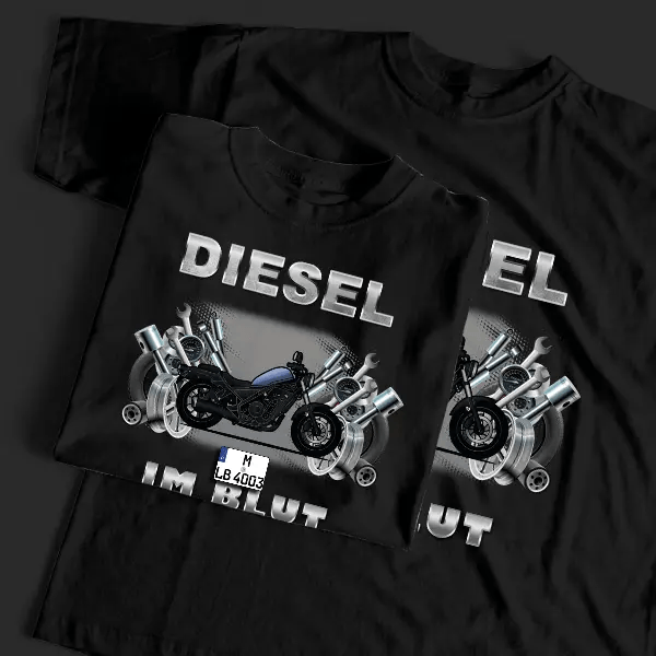 CMX 500 Rebel T-Shirt Tuning mit Motorrad !