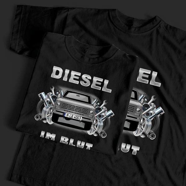 Blazer T-Shirt Tuning mit Auto !