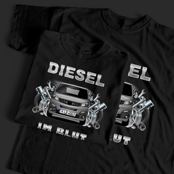 Zafira Life T-Shirt Tuning mit Auto !