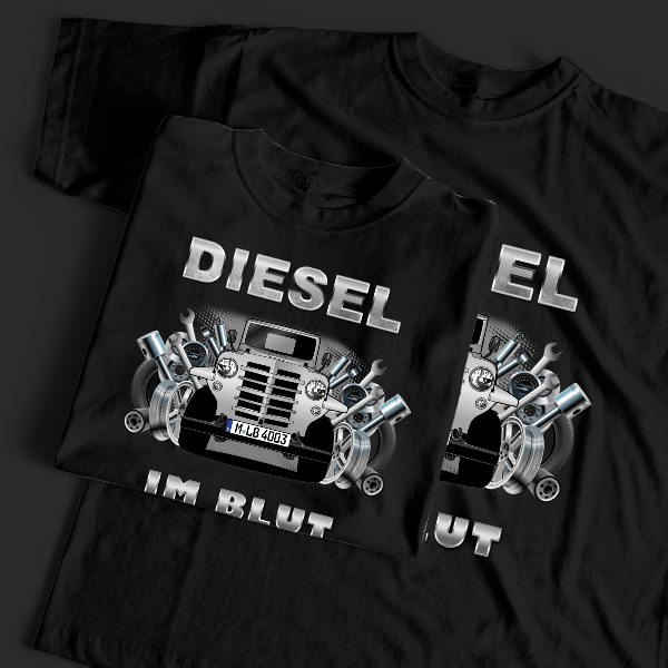 Patrol T-Shirt Tuning mit Auto !