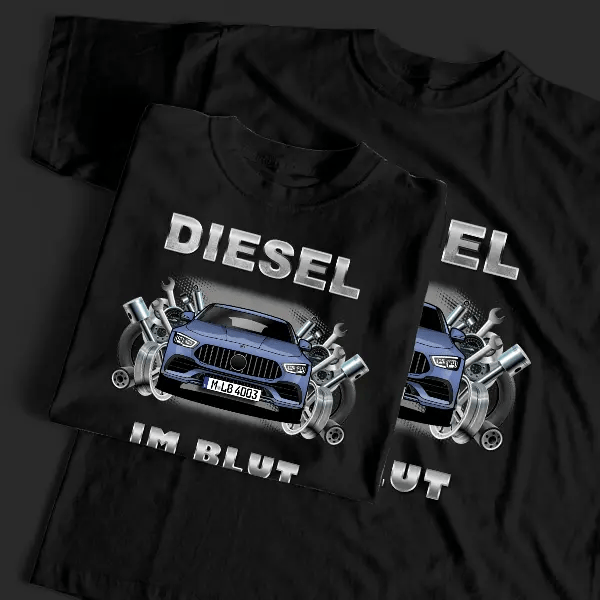 C 43 AMG T-Shirt Tuning mit Auto !