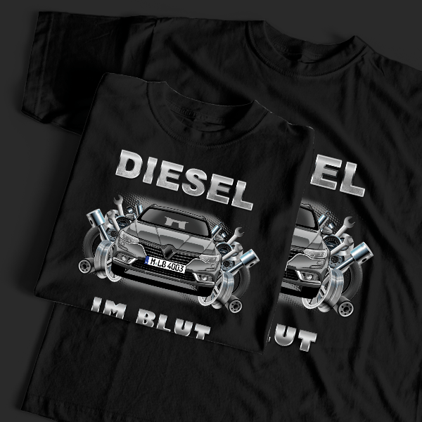 Talisman T-Shirt Tuning mit Auto !