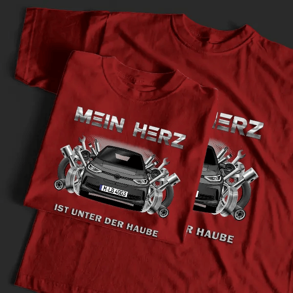ID.3 T-Shirt Tuning mit Auto !