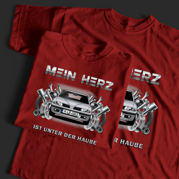Carisma Limousine T-Shirt Tuning mit Auto !