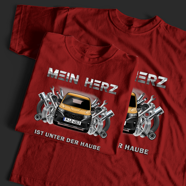 Townstar T-Shirt Tuning mit Auto !