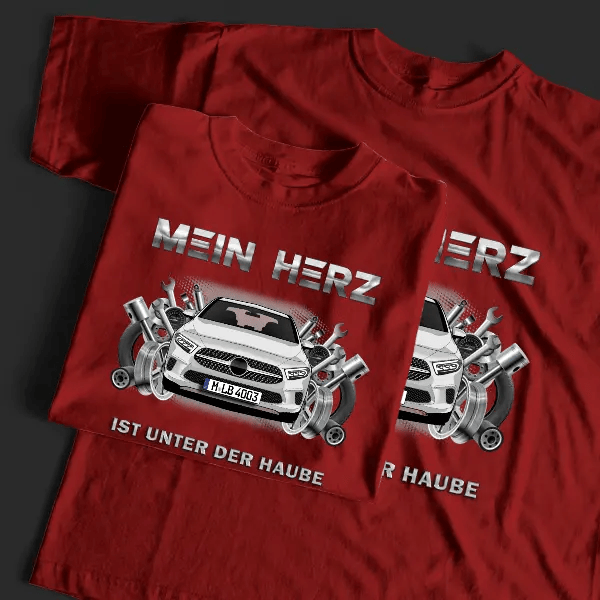 A-Klasse T-Shirt Tuning mit Auto !