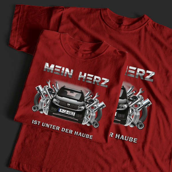 Sandero Stepway T-Shirt Tuning mit Auto !