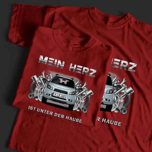 Terios Adventure T-Shirt Tuning mit Auto !
